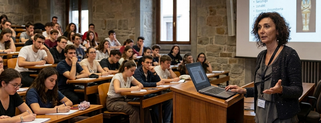 Corsi di egittologia per istituzioni tenuti da Sabina Malgora