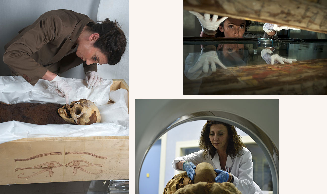 Sono Sabina Malgora, archeologa specializzata in egittologia